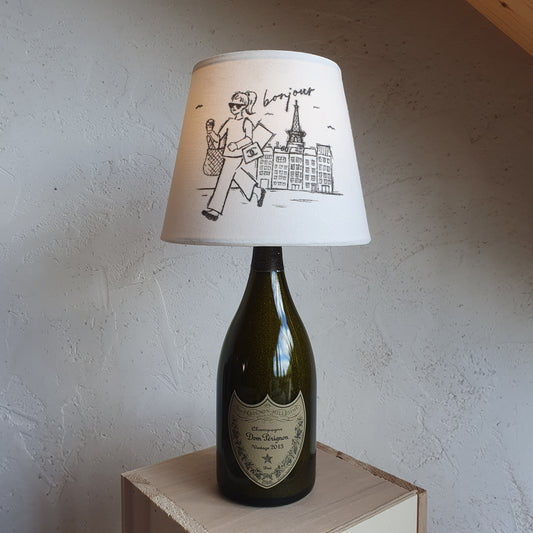 Champagnerleuchte mit Design