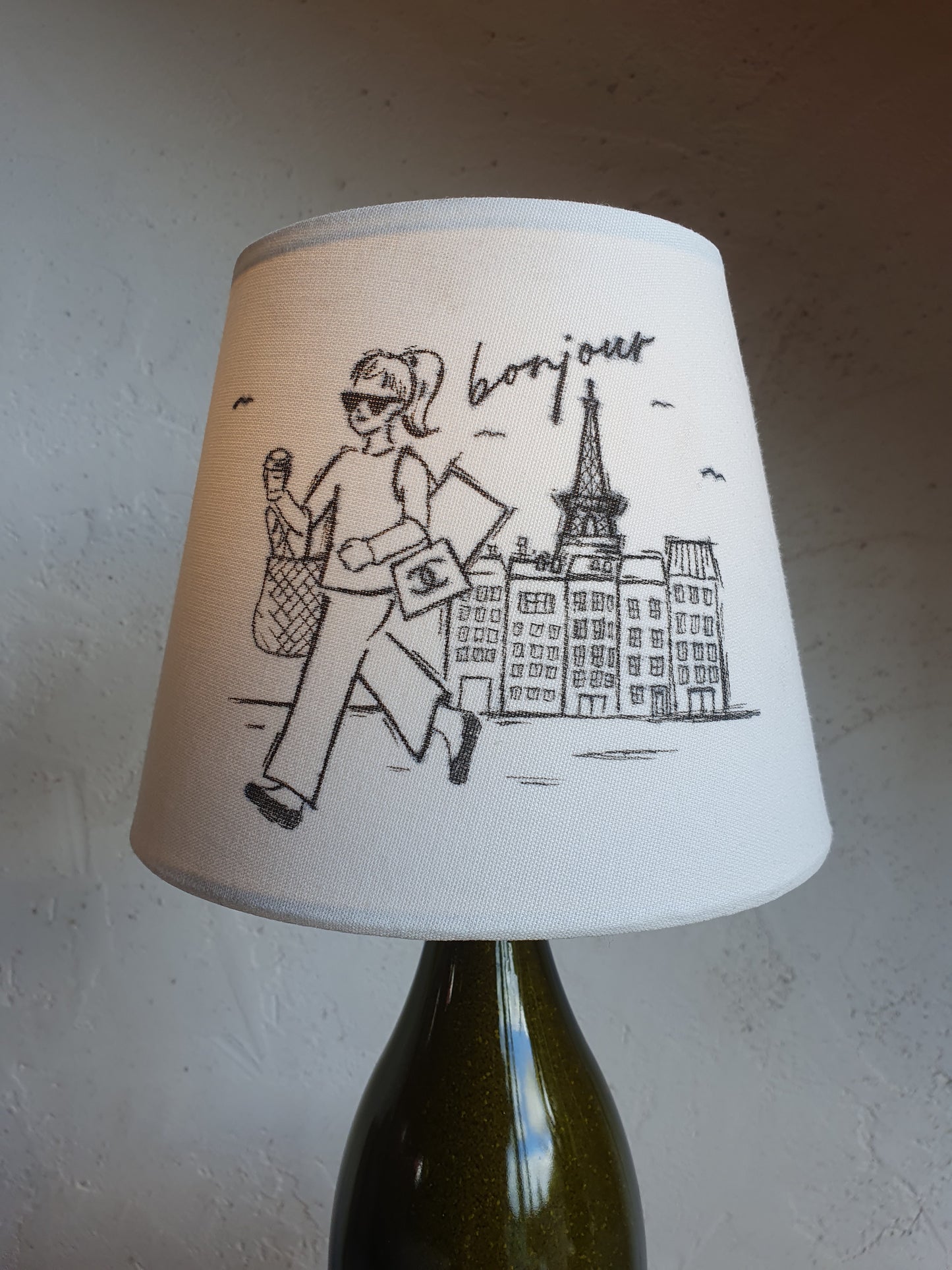 Champagnerleuchte mit Design