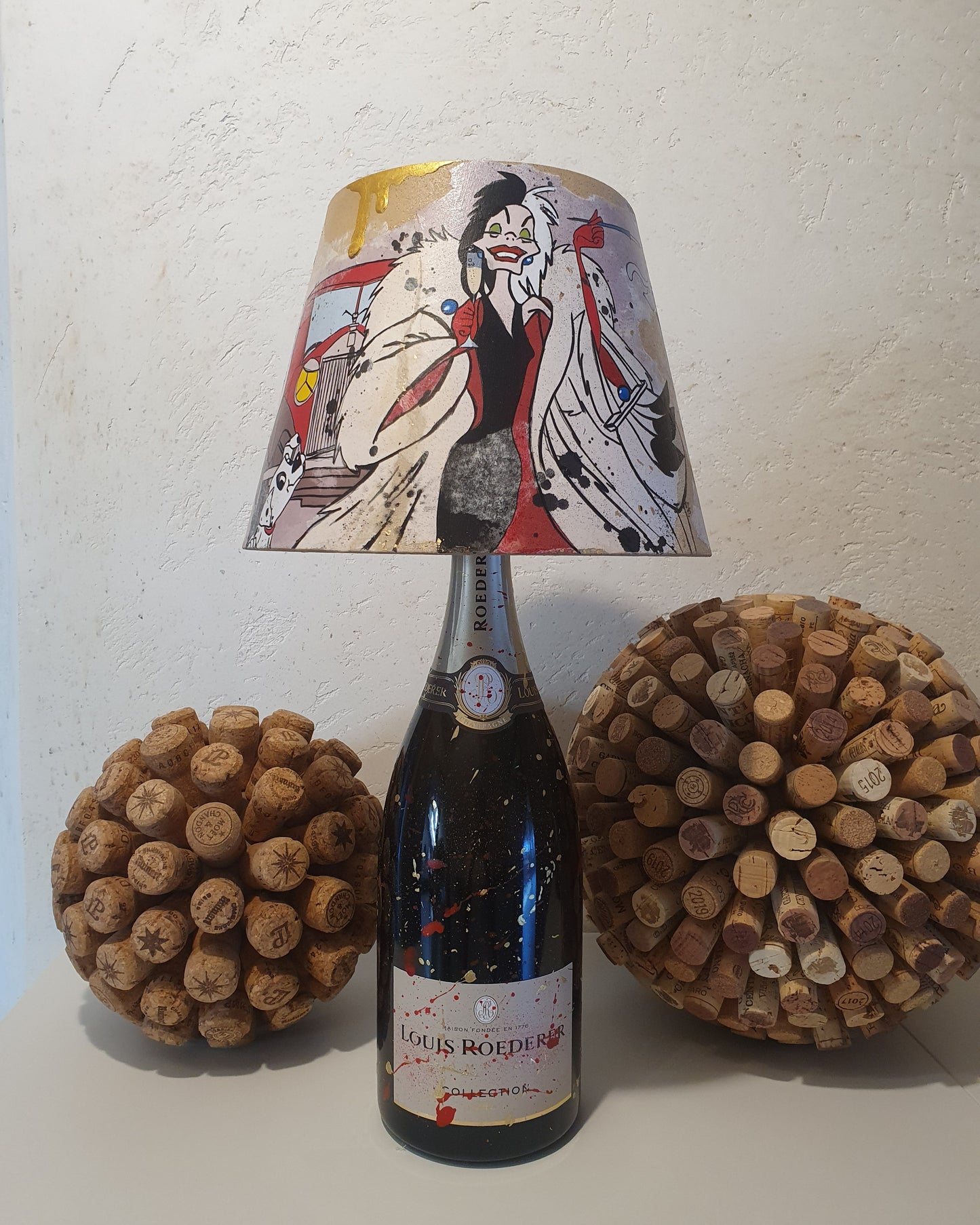 UNIKAT - 1,5 l Champagnerleuchte