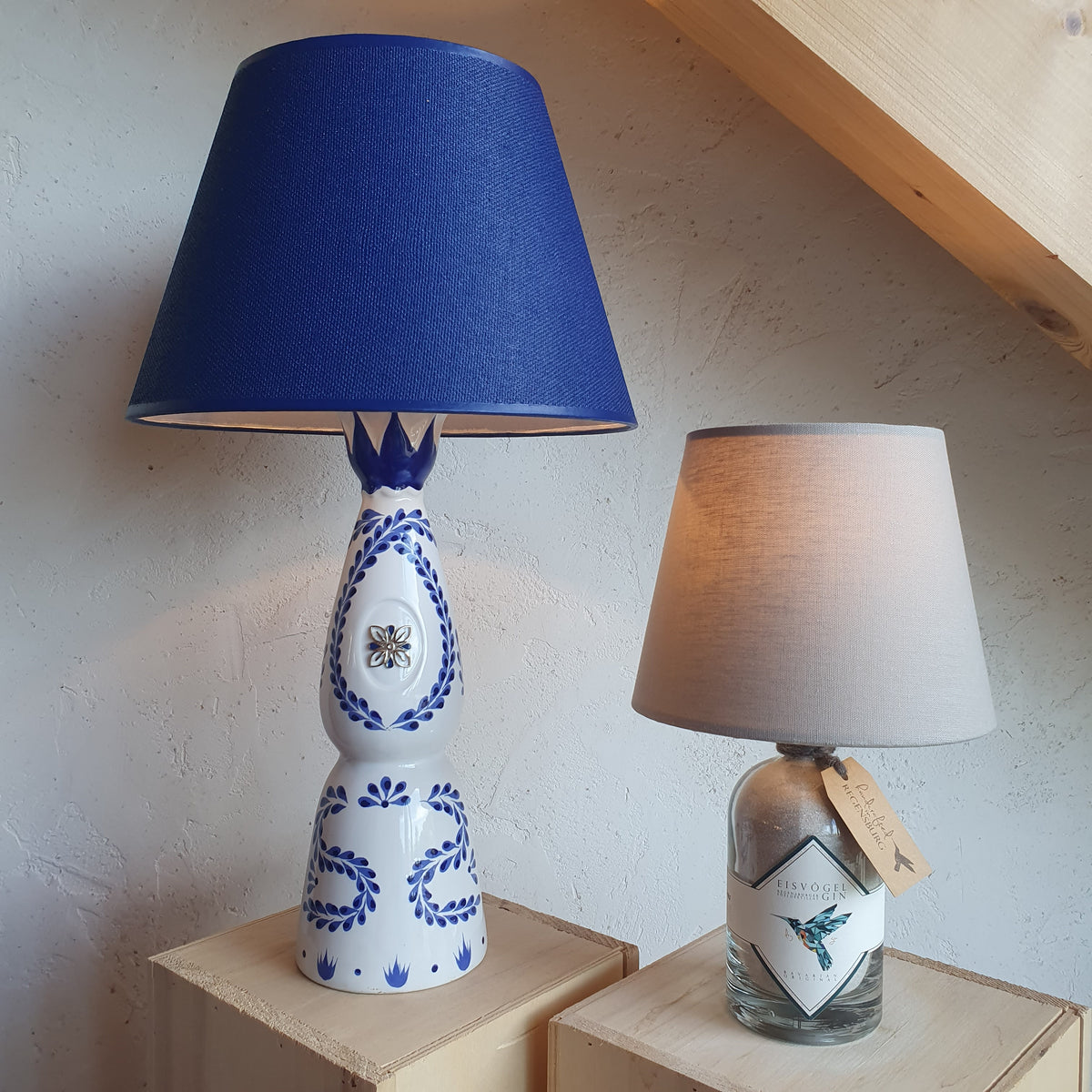 Luxus-Tequila-Lampe