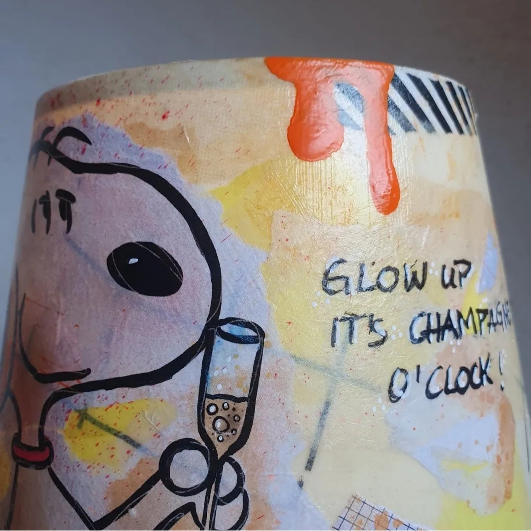 UNIKAT - Champagnerleuchte