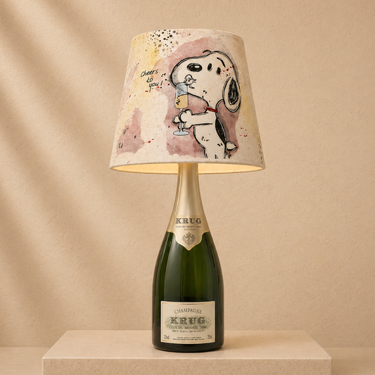 UNIKAT - Champagnerleuchte 2000