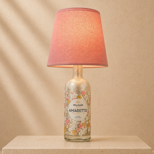 Flaschenlampe Amaretto